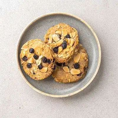Choc Chip Almond Cookies